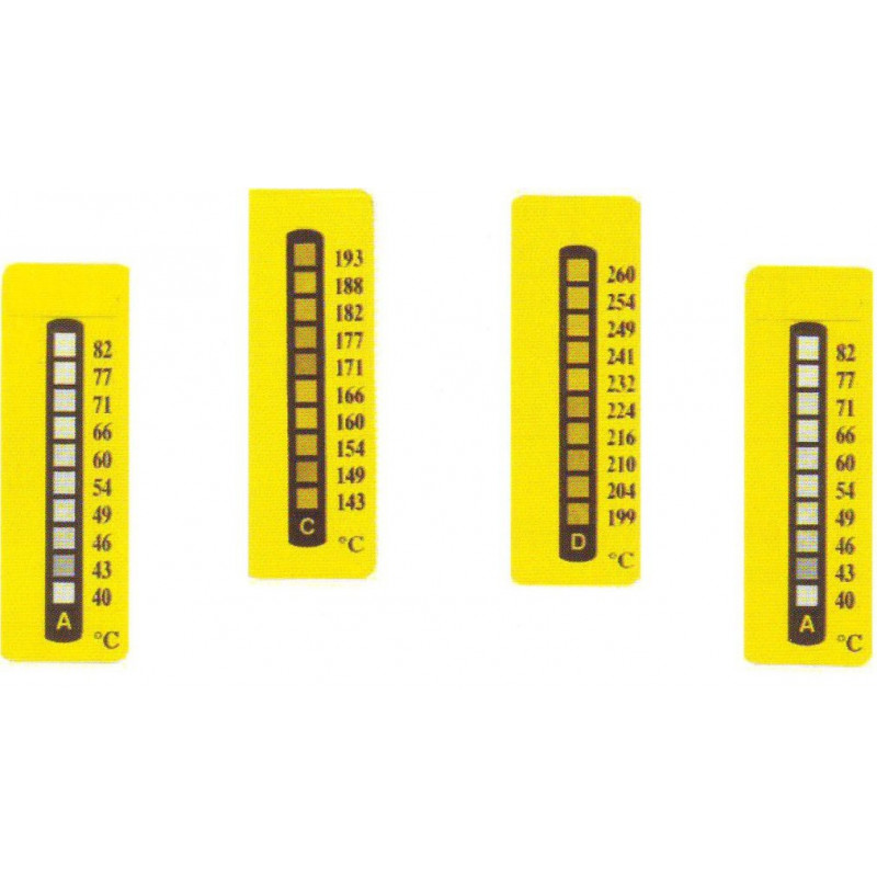 Temperature gauges, 10 fields