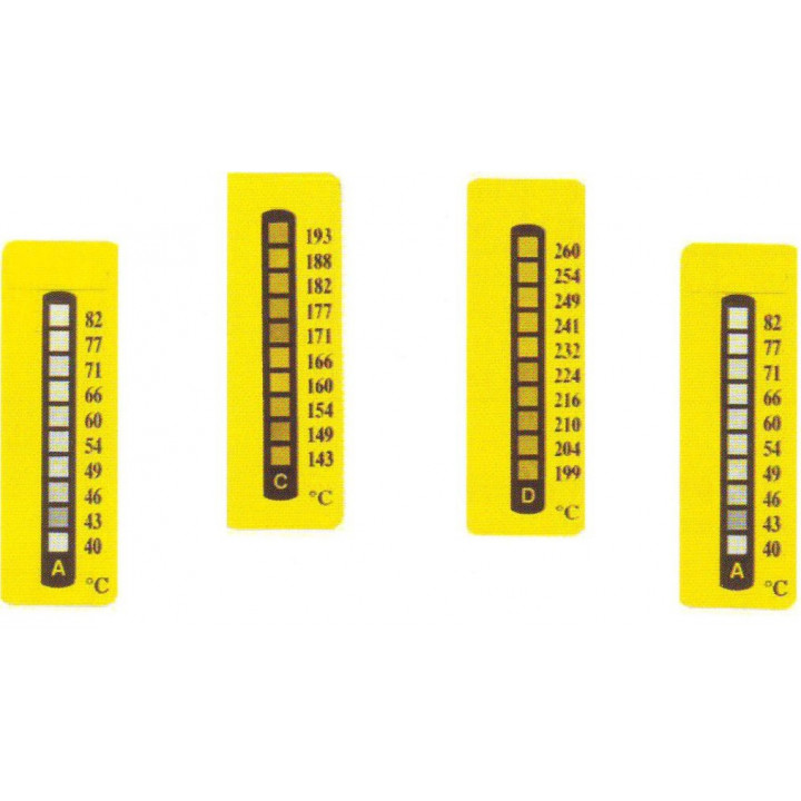 Temperature gauges, 10 fields