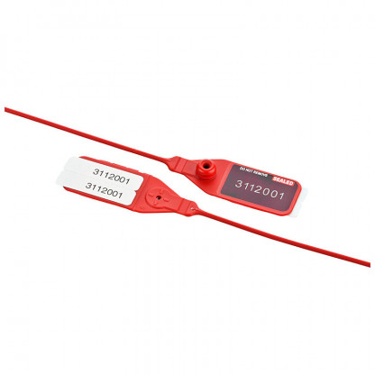 Pull-through seal Universal Twin System & 2 labels, various types