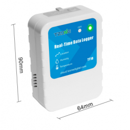 TempU LHT Single-use data logger for location, humidity and temperature