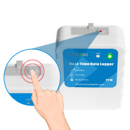 TempU LHT Single-use data logger for location, humidity and temperature