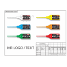 Pull-up seal UNIVERSAL with your logo, various variants, individual