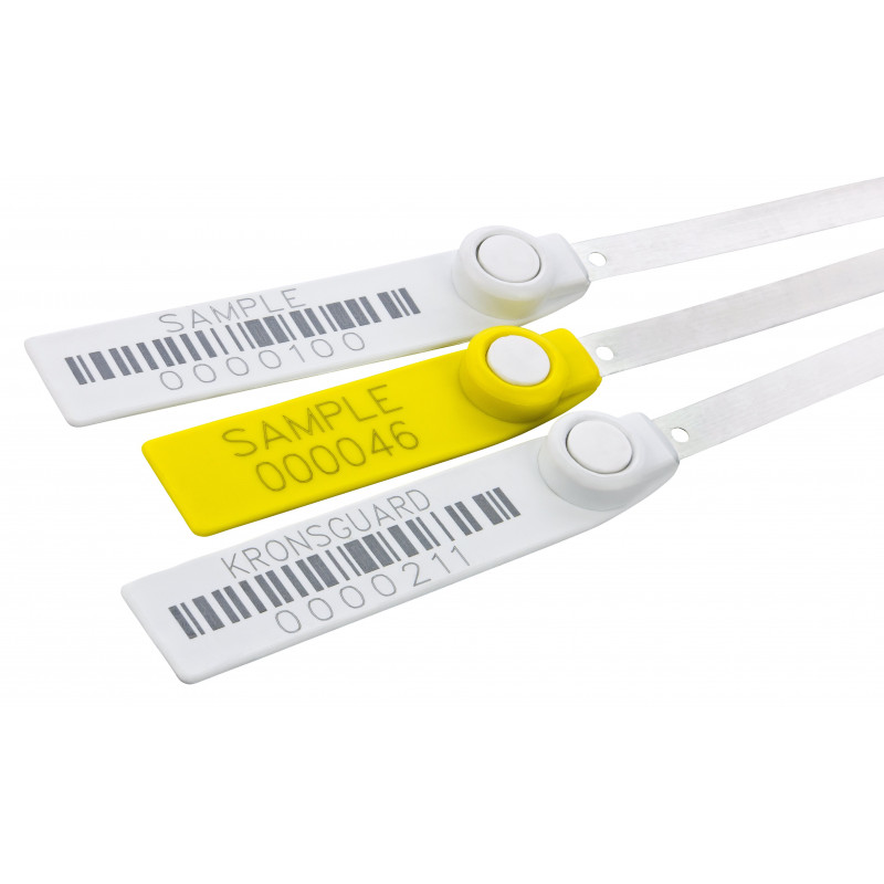 Individual metal strap seal ROYALE XL from 1,000 pieces