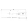 Pull-up seal UNIVERSAL XL with your logo, various features, individual