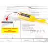 Pull-up seal UNIVERSAL XL with your logo, various features, individual