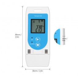 Climate Data Logger TempU M3 for Temperature and Humidity