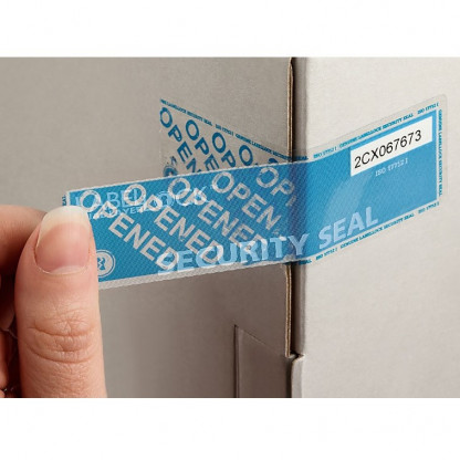 Security label dual layer, 2-layer, various sizes, 1000 pieces