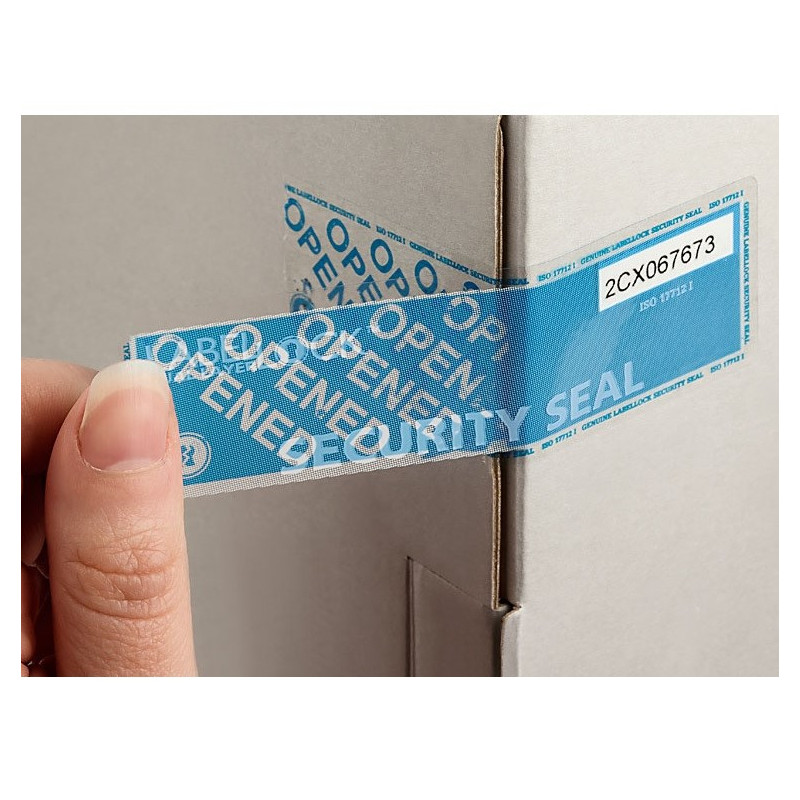 Premium security label Dual Layer, 1,000 pieces