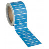 VOID security label without residue on roll of 1,000 pieces