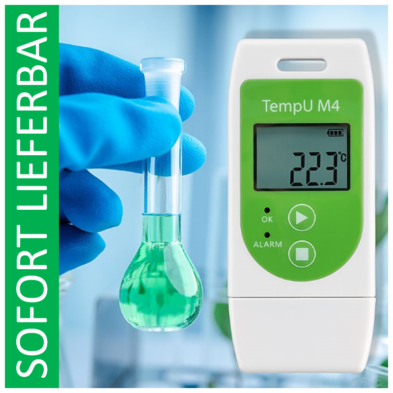 TempU M4 Multi-use data logger for temperature