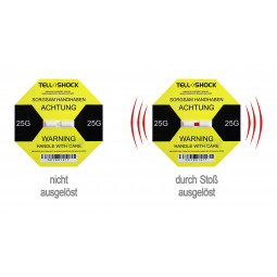 Shock indicator TELL-SHOCK