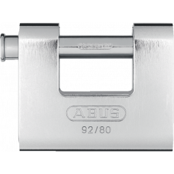ABUS Monobloc 92 steel padlock in 2 sizes