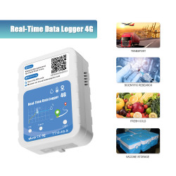TempU LHT+ 4G single-use data logger for location, temperature, humidity and light