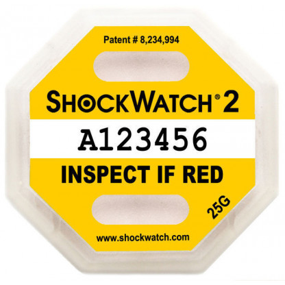 Impact indicator ShockWatch 2 25G