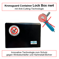 Kronsguard Container Lock Box nw4 - Anti-Cutting-Technologie