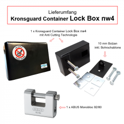 Kronsguard Container Lock Box nw4 with anti-cutting technology