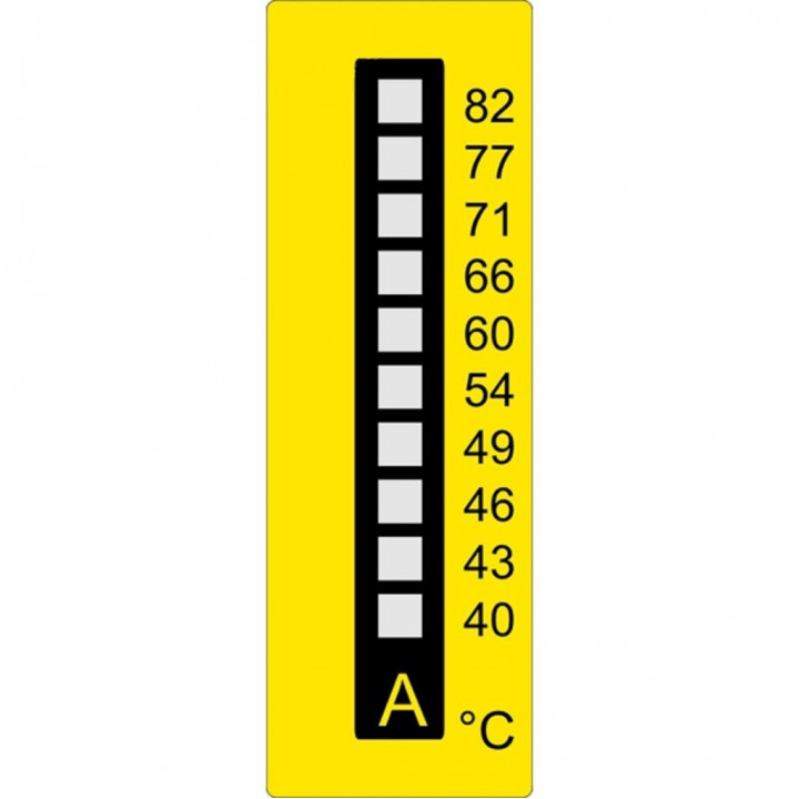 Temperature gauges with 10 fields type A