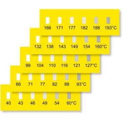 Temperature gauges, 6 fields