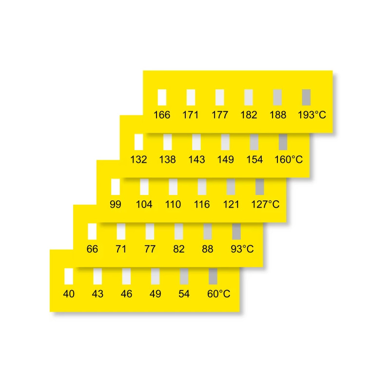 Temperature gauges, 6 fields