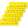 Temperature gauges, 6 fields