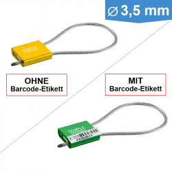 Customizable cable seal CableLock Ø 3.5 mm from 500 pieces