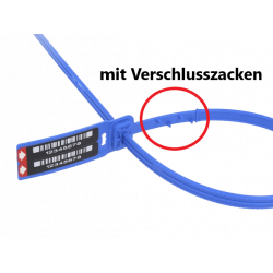 Durchziehplombe UNIVERSAL BAG SEAL mit Verschlusszacken