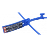 Pull-up seal UNIVERSAL XL with barcode 128 and backside labels, various types