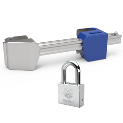 Kronsguard CTL MEGAA Containerschloss inkl. PL-700 Hang-/ Bügelschloss