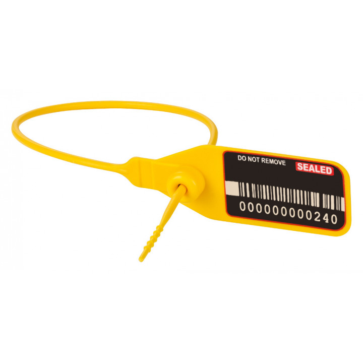 Pull-up seal UNIVERSAL with barcode 128