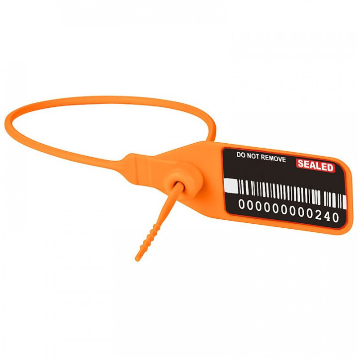 Pull-up seal UNIVERSAL with barcode 128