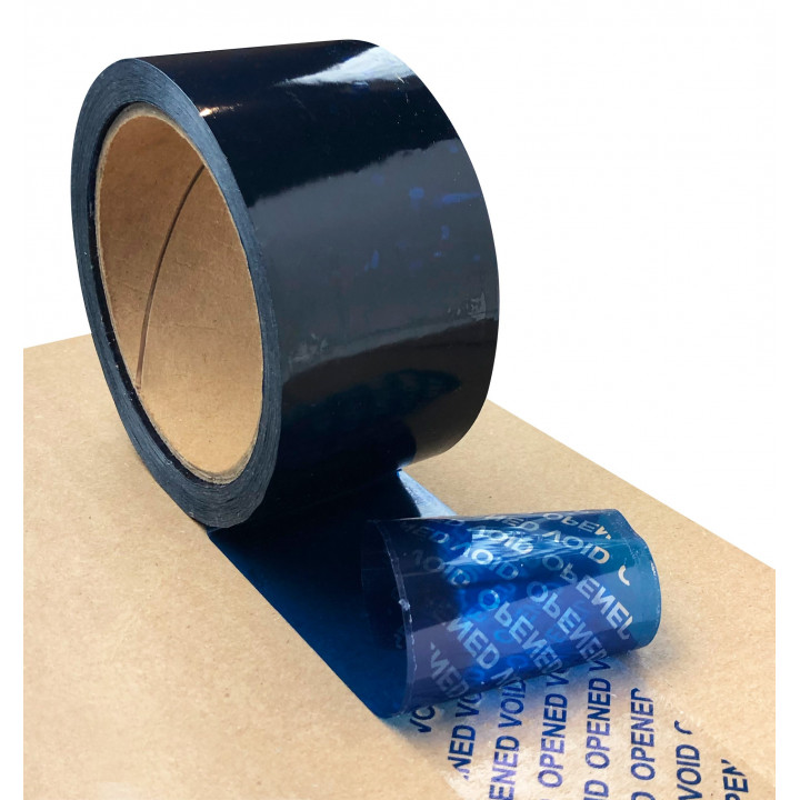 Security tamper-evident tape OmniProtect blue