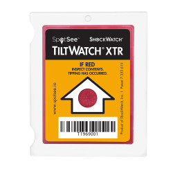 Kippindikator TiltWatch XTR ausgelöst