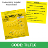 Tilt indicator TiltWatch Plus for lowest inclinations