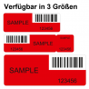 VOID Safety label with residue - 3 sizes