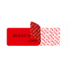 VOID security labels with residue