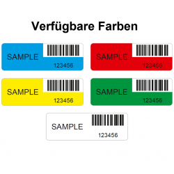 VOID Sicherheitsetikett ohne Rückstand - Verfügbar in 5 Farben