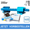 Containerschloss Omega® ATHENE® mit VdS-Zertifizierung inkl. Kronsguard PL-700 Hang-/ Bügelschloss, verschiedenschließend