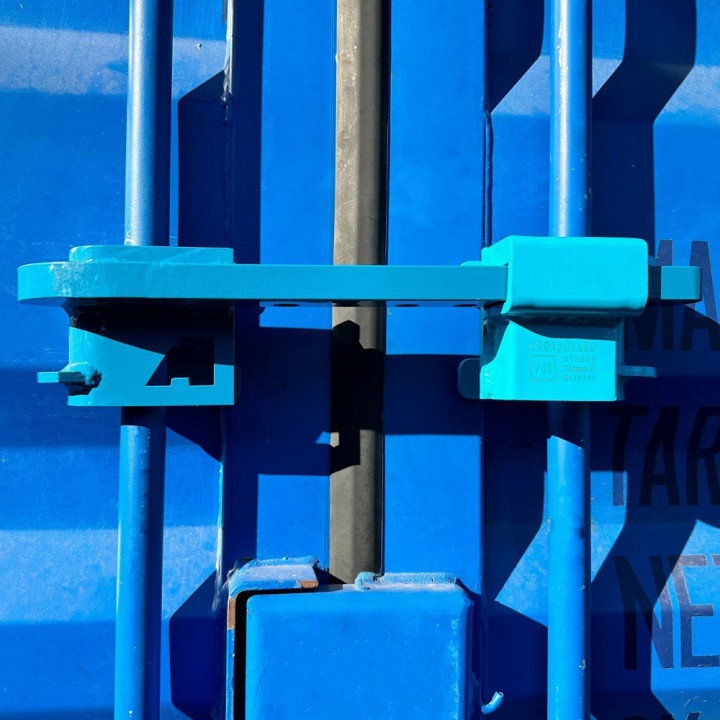 Container Lock Omega® ATHENE® with VdS certification, incl. Kronsguard PL-700 Padlock Lock