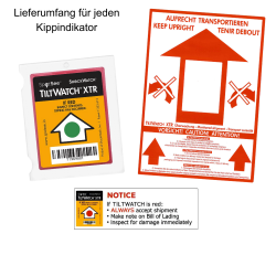 Tilt indicator TiltWatch XTR