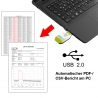 TempU S3 Disposable Temperature Data Logger with USB Interface for Automatic Data Report