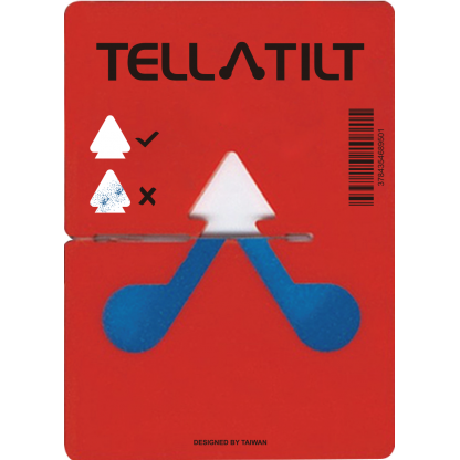 Tilt indicator Tell-A-Tilt