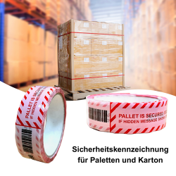 Sicherheitsklebeband Pallet Guard