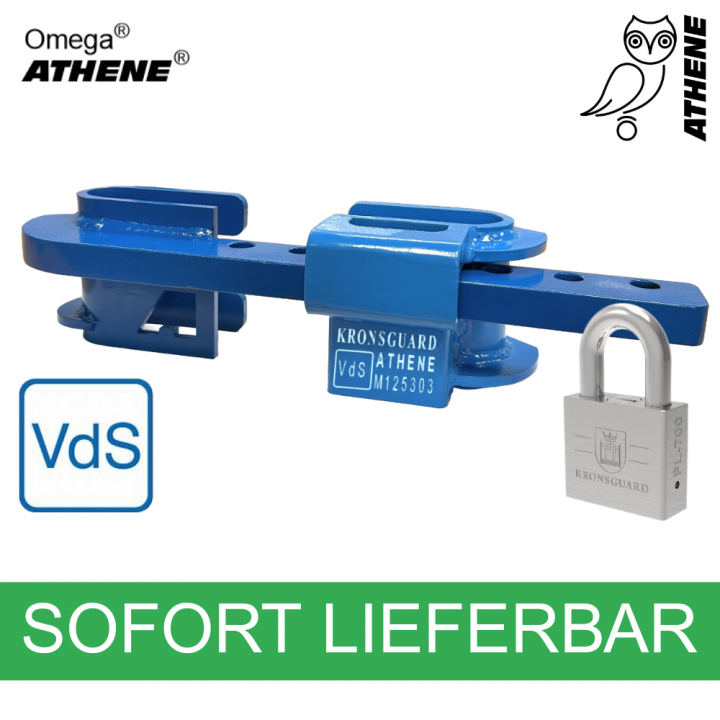 Container Lock Omega® ATHENE® with VdS certification