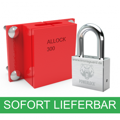 Container lock DragonLock KGL-300 and PowerLock PL-700 padlock