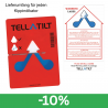 Tilt indicator Tell-A-Tilt included in Delivery
