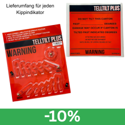 Tilt indicator TELL-TILT Plus