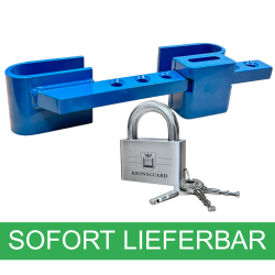 Kronsguard Hang-/ Bügelschloss PL-07, kombinierbar mit Original Kronsguard Basis Containershcloss