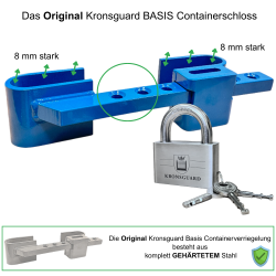 Original Container lock Basis incl .Kronsguard PL-07 padlock