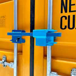 Container Lock Omega® ATHENE® with VdS certification, incl. Kronsguard PL-700 Padlock Lock