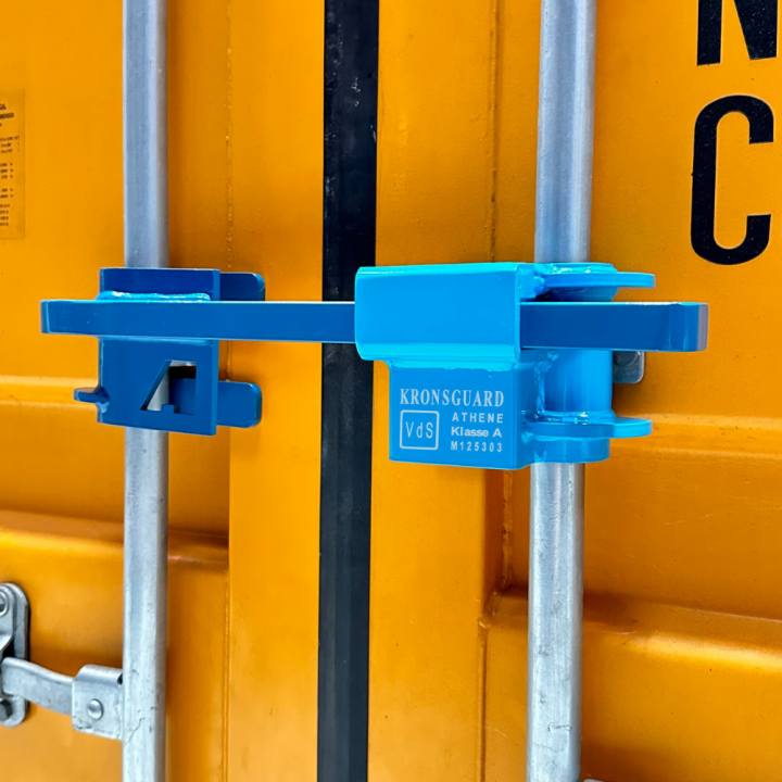 Container Lock Omega® ATHENE® with VdS certification, incl. Kronsguard PL-700 Padlock Lock